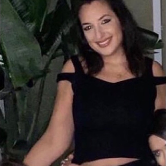 Black funky top - Picture 2 of 2